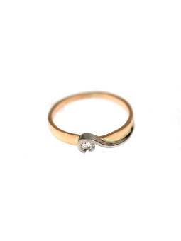 Rose gold engagement ring DRS04-02-18