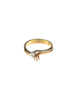 Rose gold engagement ring DRS04-05-02