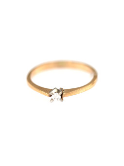 Rose gold engagement ring DRS01-01-05