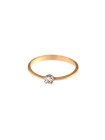 Rose gold engagement ring DRS01-01-06 