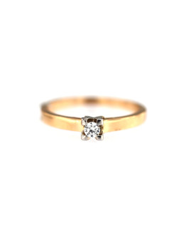 Rose gold engagement ring DRS01-01-10