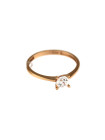 Rose gold engagement ring DRS01-01-11 
