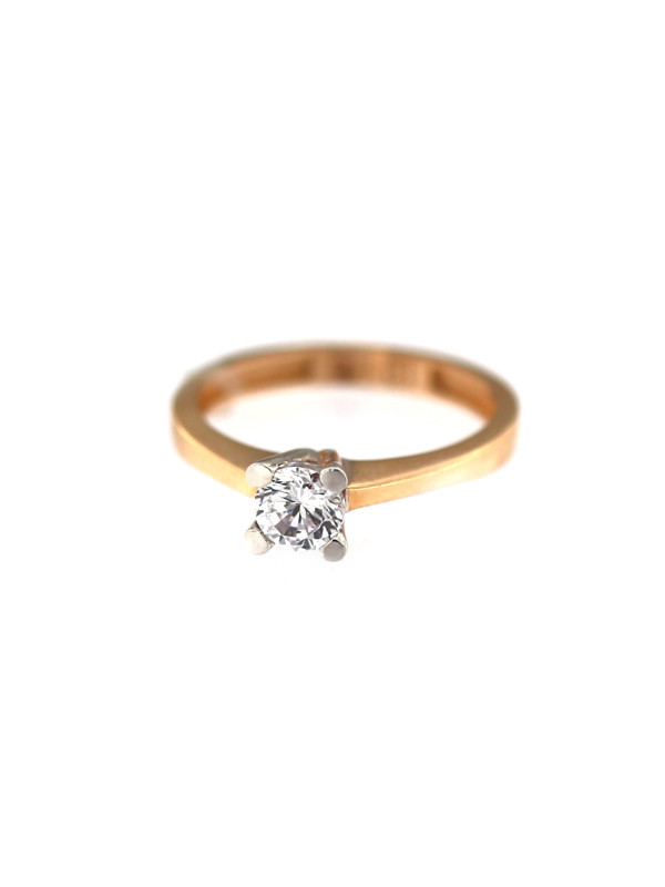 Rose gold engagement ring DRS01-01-14