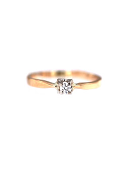 Rose gold engagement ring DRS01-01-20