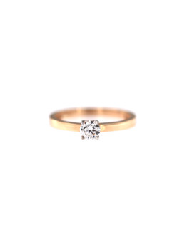 Rose gold engagement ring DRS01-01-37