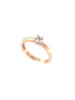 Rose gold engagement ring DRS01-01-37
