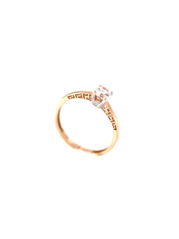 Rose gold engagement ring DRS01-01-38