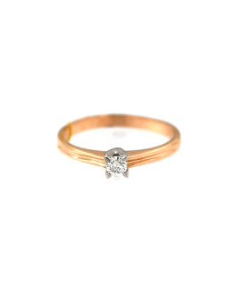 Rose gold engagement ring DRS01-01-42