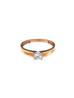 Rose gold engagement ring DRS01-01-50