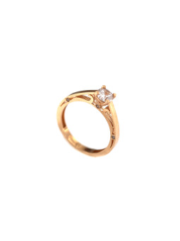 Rose gold engagement ring DRS01-01-51
