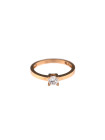 Rose gold engagement ring DRS01-01-52 