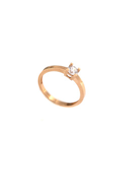 Rose gold engagement ring DRS01-01-52