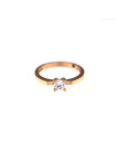 Rose gold engagement ring DRS01-01-53 16.5MM 