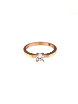 Rose gold engagement ring DRS01-01-53