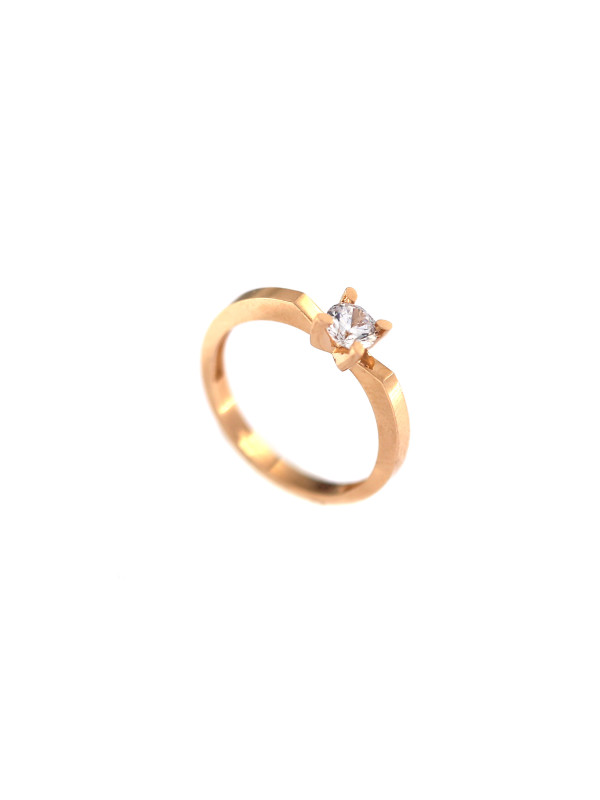 Rose gold engagement ring DRS01-01-53