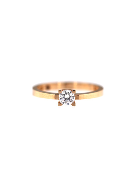 Rose gold engagement ring DRS01-01-54