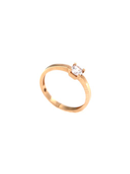 Rose gold engagement ring DRS01-01-54