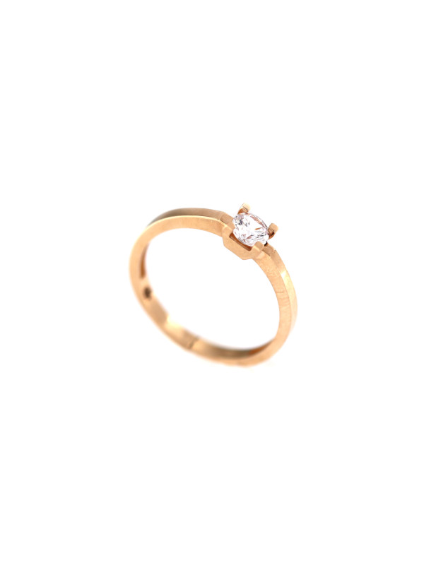 Rose gold engagement ring DRS01-01-54