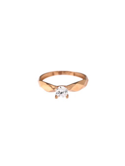 Rose gold engagement ring DRS01-01-55