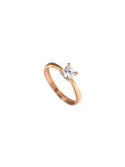 Rose gold engagement ring DRS01-01-57
