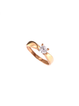 Rose gold engagement ring DRS01-01-60