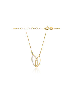 Yellow gold pendant necklace CPG06-05
