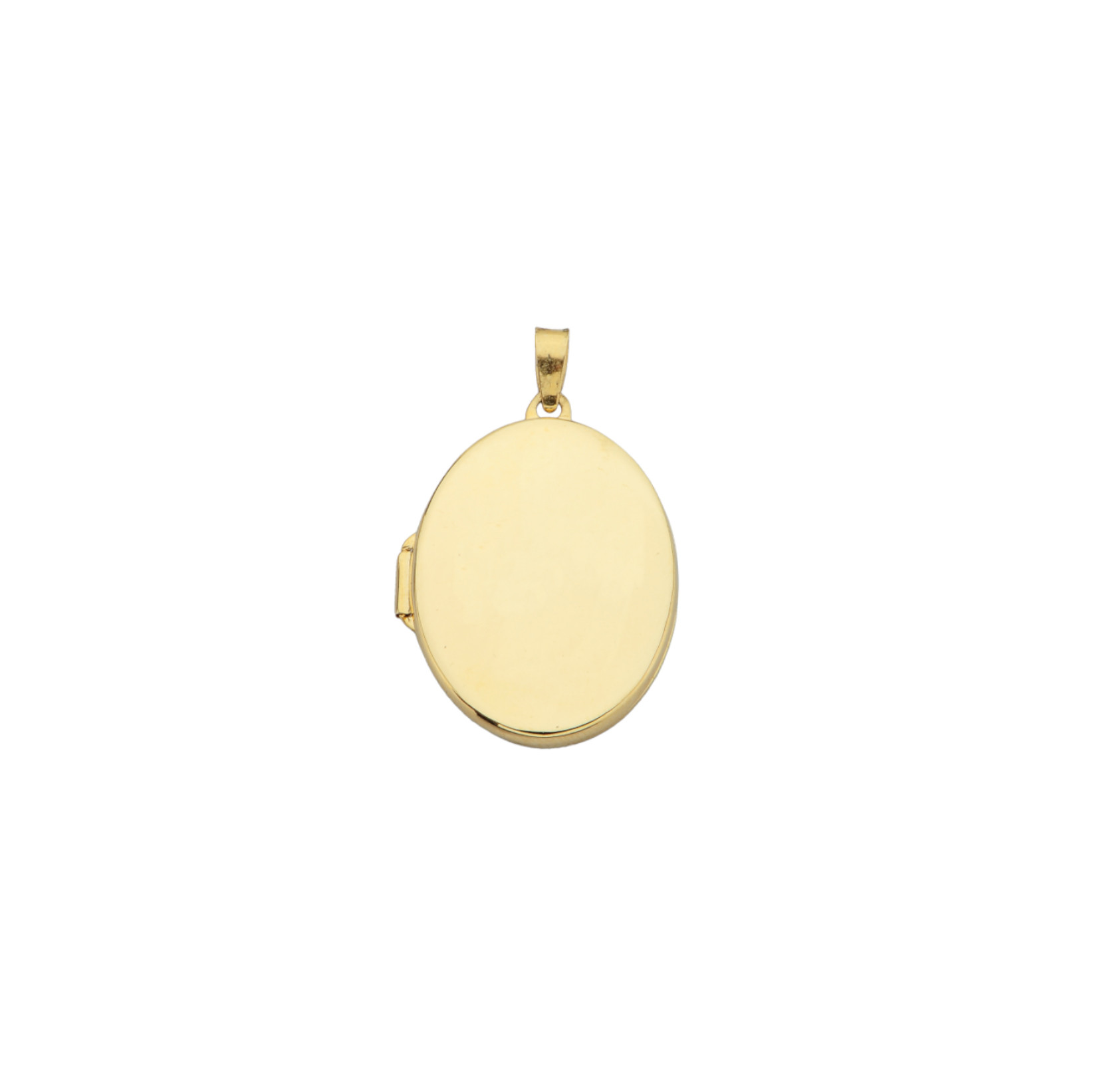 Yellow gold medallion pendant AGMED04