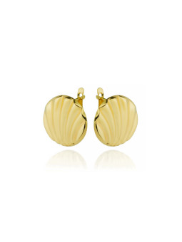 Yellow gold earrings BGA02-05-02