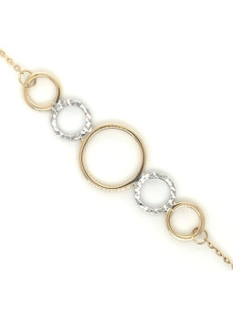 Yellow gold bracelet EGZSP05-06