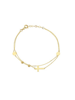 Yellow gold bracelet EGZSP08-02