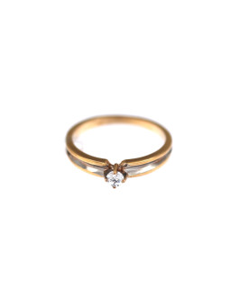 Rose gold engagement ring DRS01-03-01