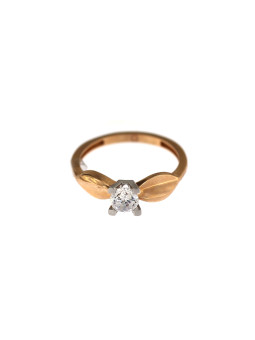 Rose gold engagement ring DRS01-05-01
