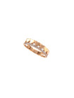 Rose gold zirconia ring DRD09-07 16MM 