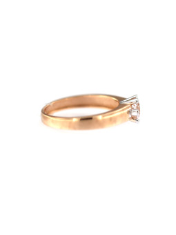 Rose gold engagement ring DRS01-06-01