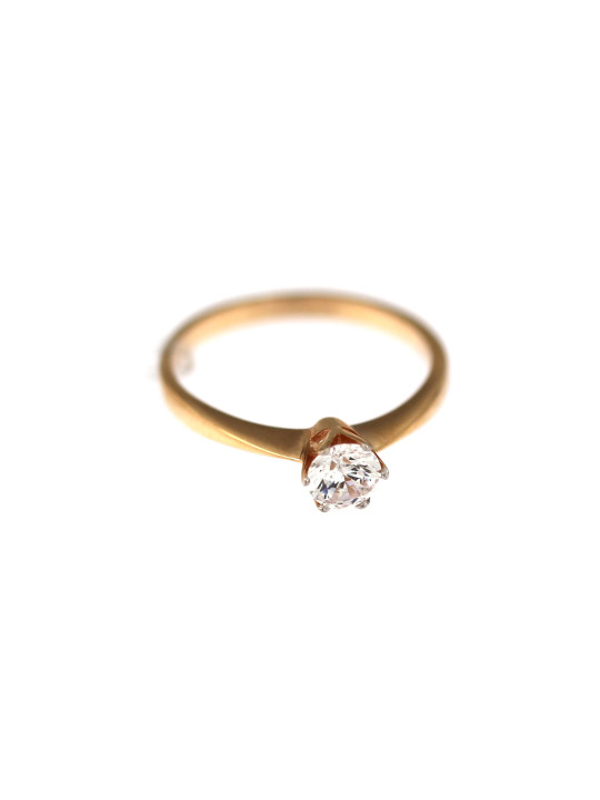 Rose gold engagement ring DRS01-06-05