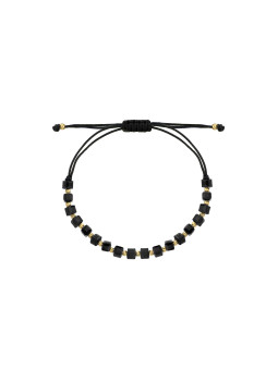 Black string bracelet EGZS07-J-04
