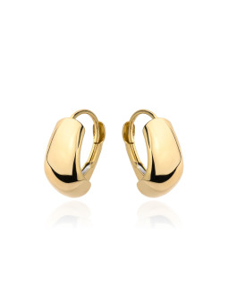 Yellow gold earrings BGA02-01-07
