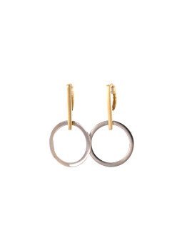 Yellow gold drop earrings BGA04-04-14