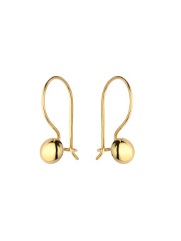 Yellow gold earrings BGB01-02-03