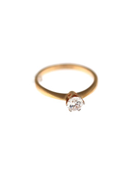 Rose gold engagement ring DRS01-06-05