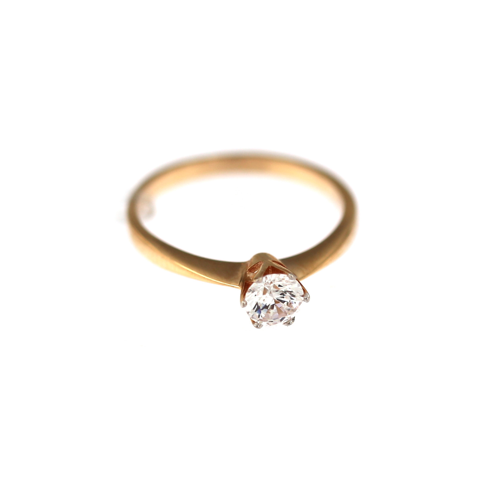 Rose gold engagement ring DRS01-06-05