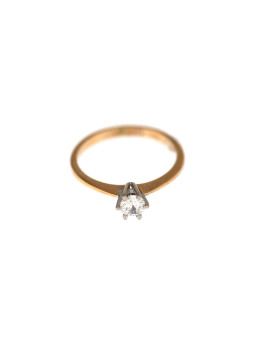 Rose gold engagement ring DRS01-06-12