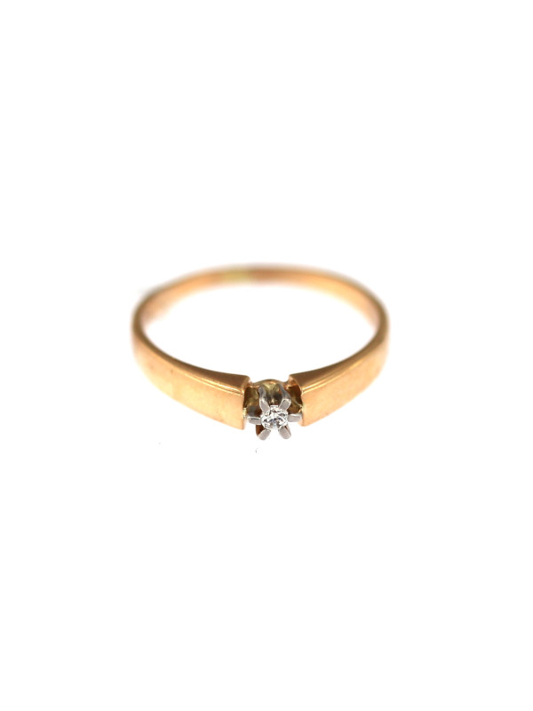 Rose gold engagement ring DRS01-06-20