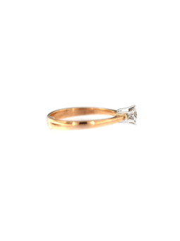 Auksinis sužadėtuvių žiedas DRS01-06-24 15.5MM