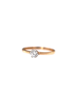 Rose gold engagement ring DRS01-06-26