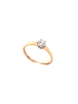 Rose gold engagement ring DRS01-06-26