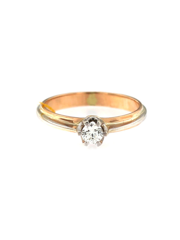 Rose gold engagement ring DRS01-06-35