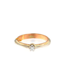 Rose gold engagement ring DRS01-06-39