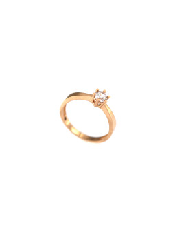 Rose gold engagement ring DRS01-06-46