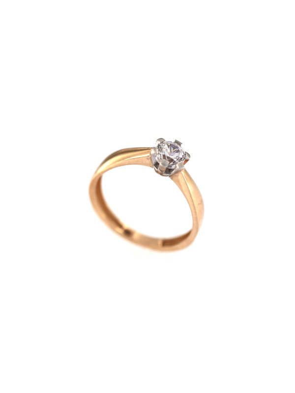 Rose gold engagement ring DRS01-06-47